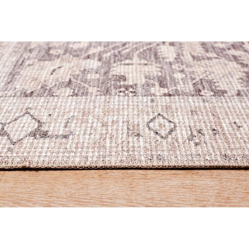 Terra by Obeetee Avalon Persian Border Rug