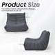 preview thumbnail 36 of 39, EROMMY Bean Bag Chair Togo Sofa - 28D Memory Foam Floor Chair for Adults & Kids, Lightweight Fabric Lounger in 5 Colors