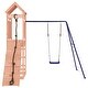 preview thumbnail 12 of 15, vidaXL Swing Set Outdoor Backyard Wooden Playground Equipment for Kids Age 3-8