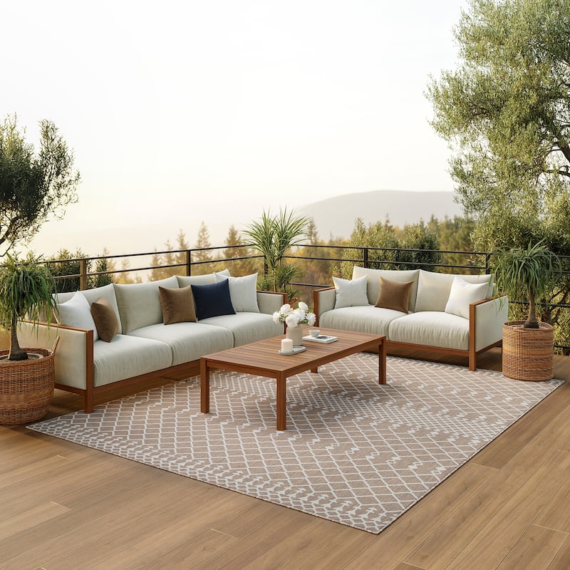 Nourison Positano Indoor/Outdoor Moroccan Area Rug