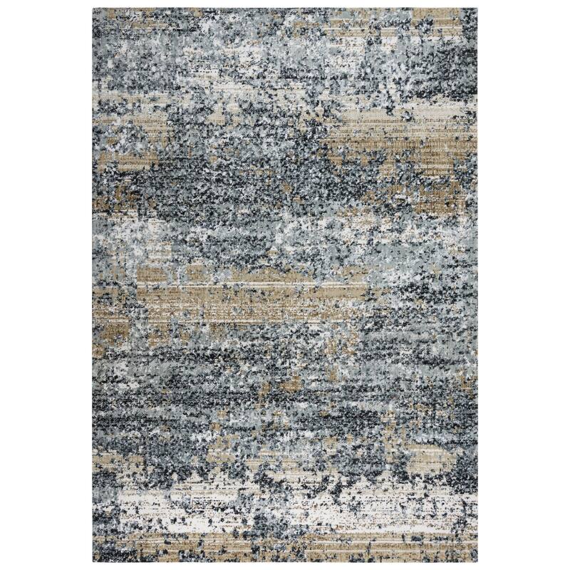 Alora Decor Elect Beige, Tan, Grey, and Ivory Abstract Rug