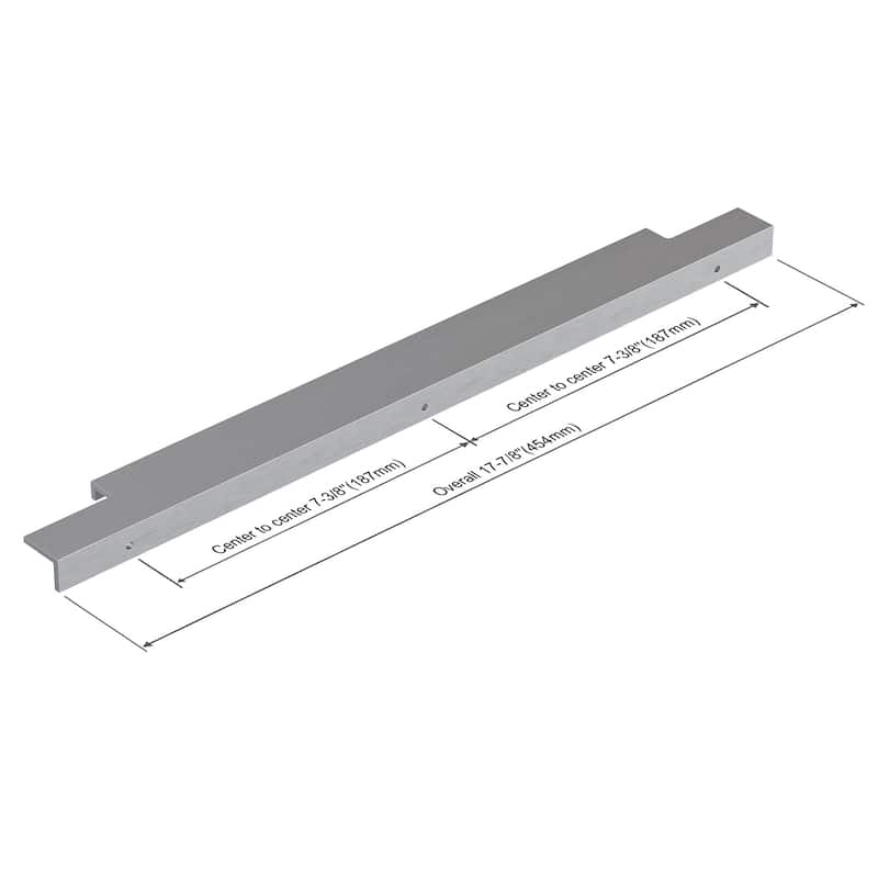 Dowell Series 3063 Handles (17.8", 7.375" CTC), 3 Pack