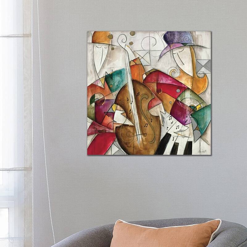iCanvas "Jam Session II" by Eric Waugh Canvas Print - 26x26x1.5