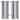 Sweet Jojo Designs Stripe Collection Navy Blue and Gray Window Curtain Panels