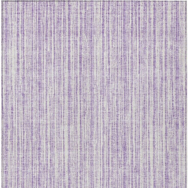 HomeRoots Striped Transitional Rectangle Outdoor Rug