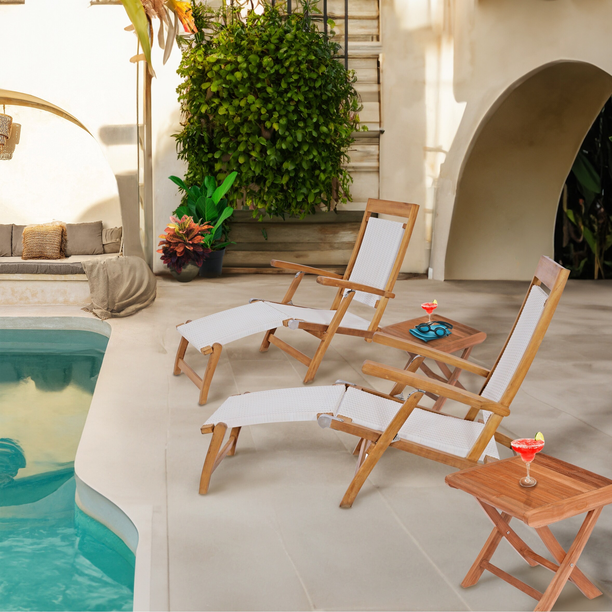 Teak Lawn Chairs Bed Bath Beyond