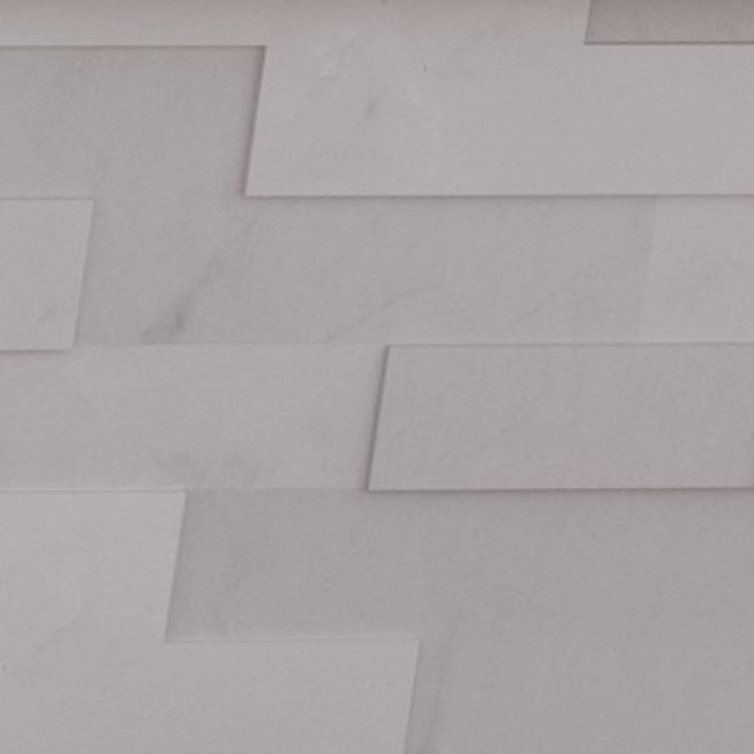 Cliffside 8 in. x 22 in Panel and 8 in. x 24 in. Corner Honed Marble Wall Tile