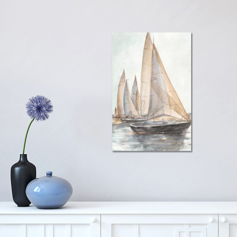 iCanvas "Plein Air Sailboats II" by Ethan Harper Canvas Print