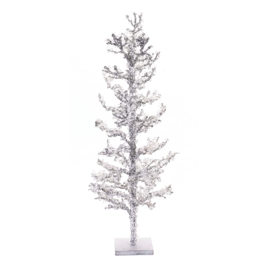 Jeweled Twig Artificial Christmas Trees - 24" - Set of 2