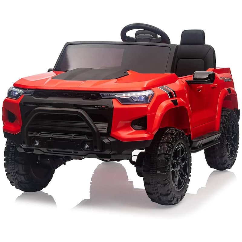 24V 2 Seater Kids Electric Vehicles, Ride On Truck for Kids Best Gifts, Pink - Red