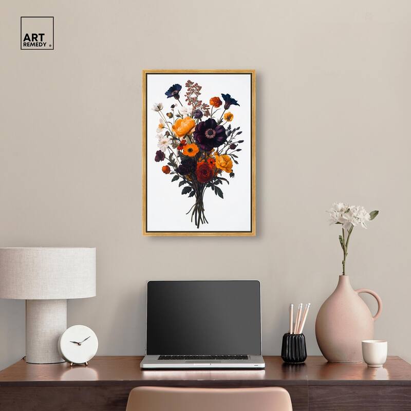 Regal Rose Riot II Canvas by Art Remedy