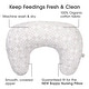 preview thumbnail 2 of 7, Boppy New Nursing Pillow Cotton Cover, Organic