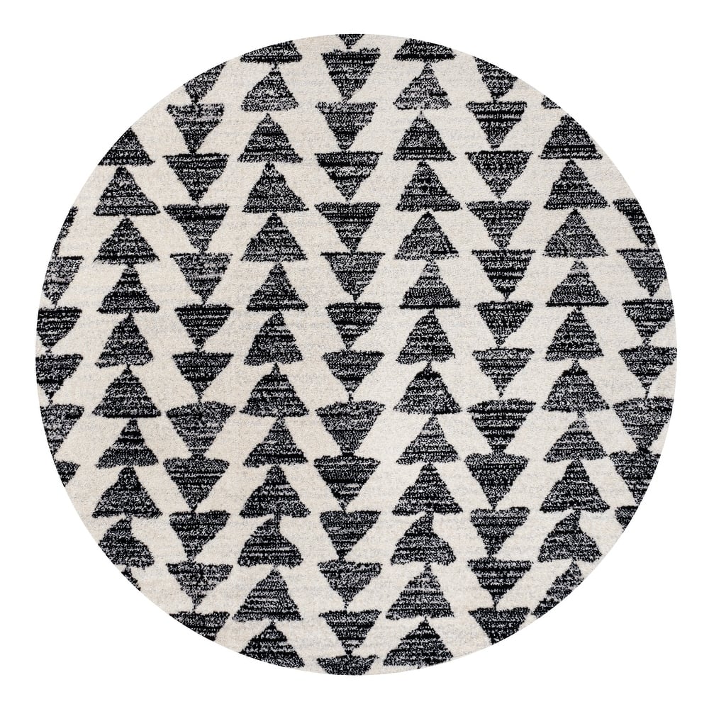 JONATHAN Y Khalil Moroccan Triangle Geometric Area Rug