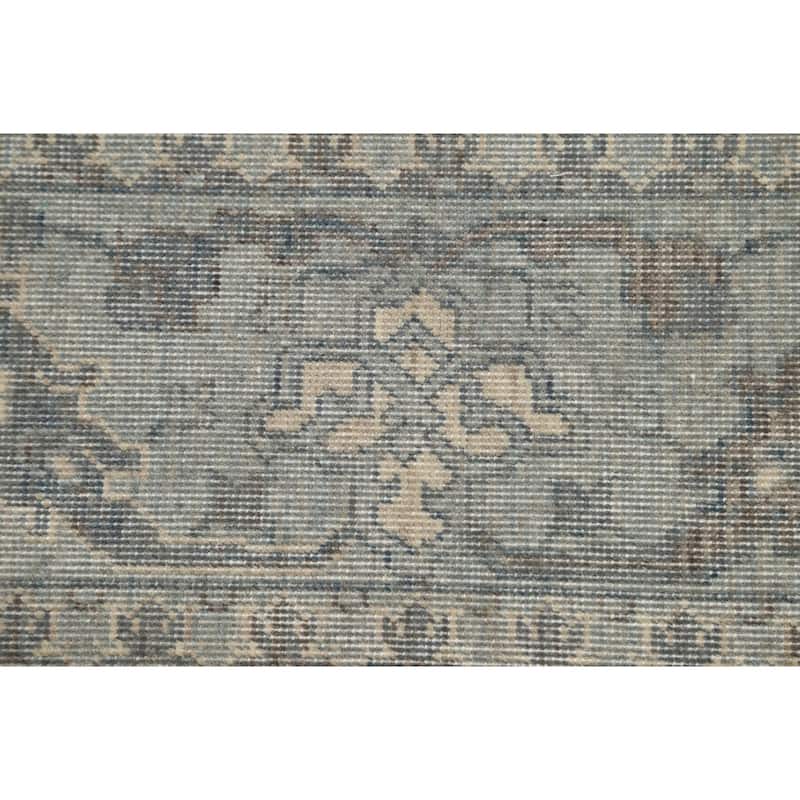 Geometric Ziegler Turkish Wool Area Rug Traditional Dining Room Carpet - 6'7" x 9'10"