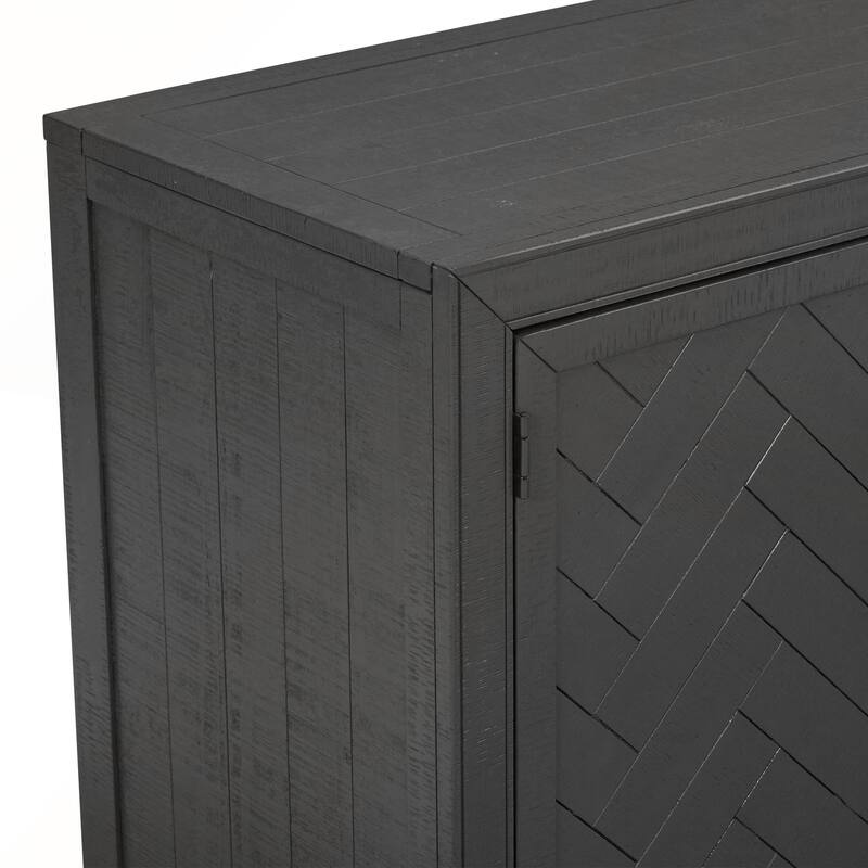 Designed Storage Cabinet Sideboard with Adjustable Shelves