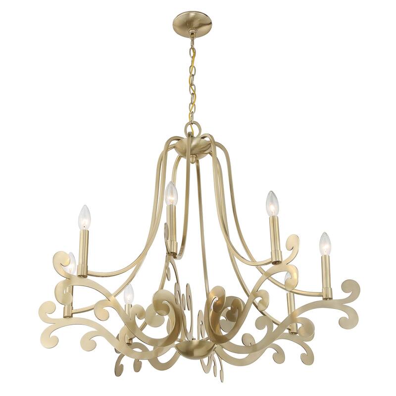 Savoy House 1-6097-8 Lombard 8 Light 34" Wide Taper Candle Style