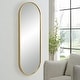 preview thumbnail 2 of 3, Uttermost Varina Tall Gold Mirror - 22"x 60"
