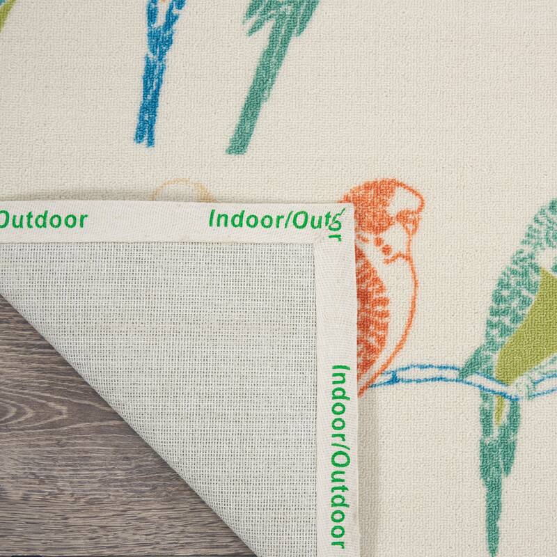Waverly Sun N' Shade Modern Birds Indoor/Outdoor Area Rug - Overstock ...