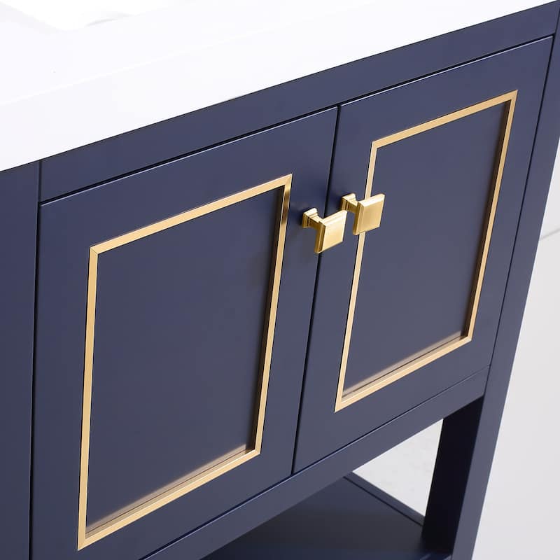 Davis 30" Single Bathroom Vanity Set