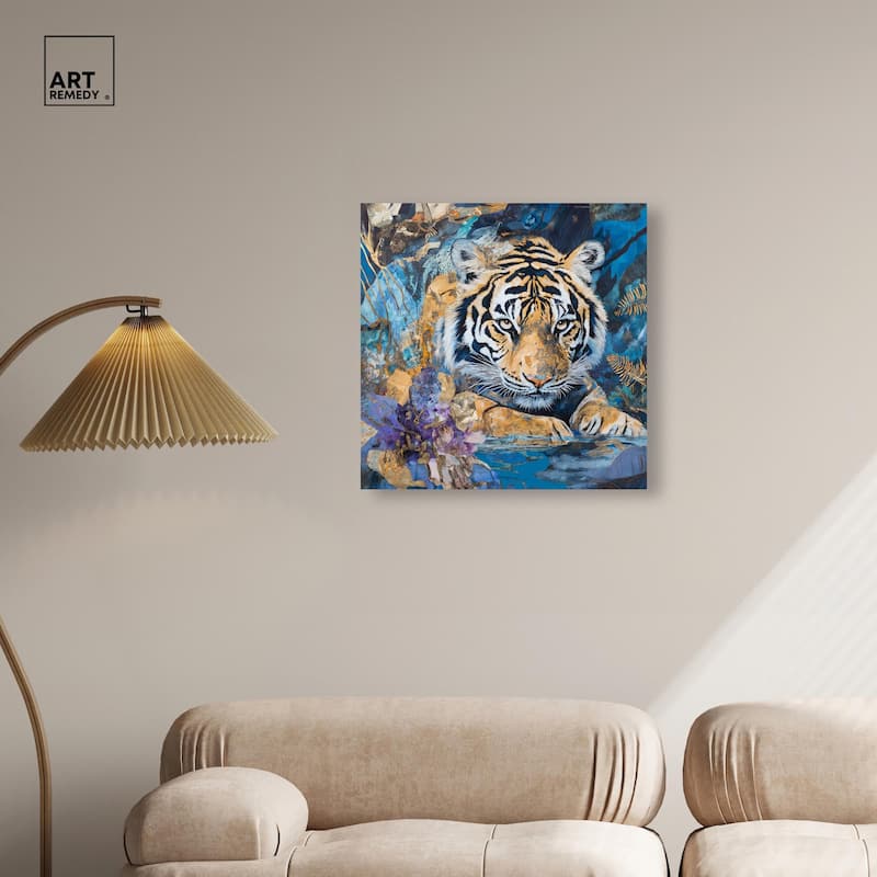King of the Jungle Canvas by Art Remedy, Gallery Wrapped
