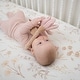 preview thumbnail 3 of 3, Violet Floral Plush Baby Rattle Toy
