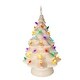 preview thumbnail 3 of 3, Kurt Adler 14-Inch Battery Operated LED Lighted Ceramic White Tree Table Piece