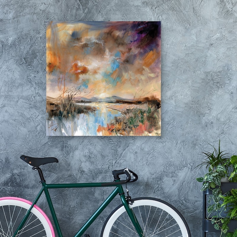 Long Long Away by Anne Farrall Doyle Canvas Art Print