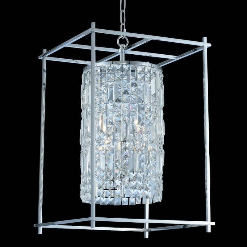 Allegri 036150-FR001 Joni 23" Wide Pendant with Firenze Crystal