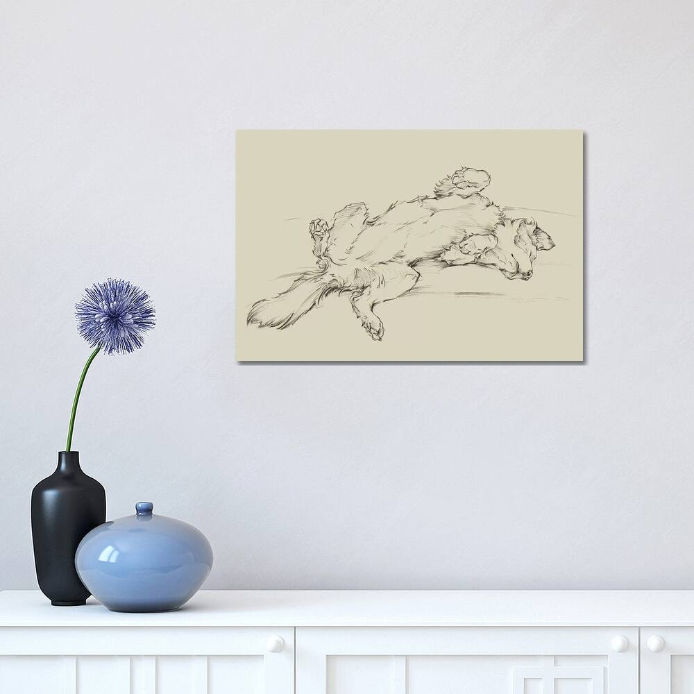 iCanvas "Dog Tired III" by Ethan Harper Canvas Print