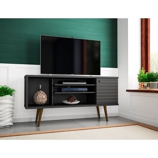 Liberty Mid-century Modern 5-shelf TV Stand
