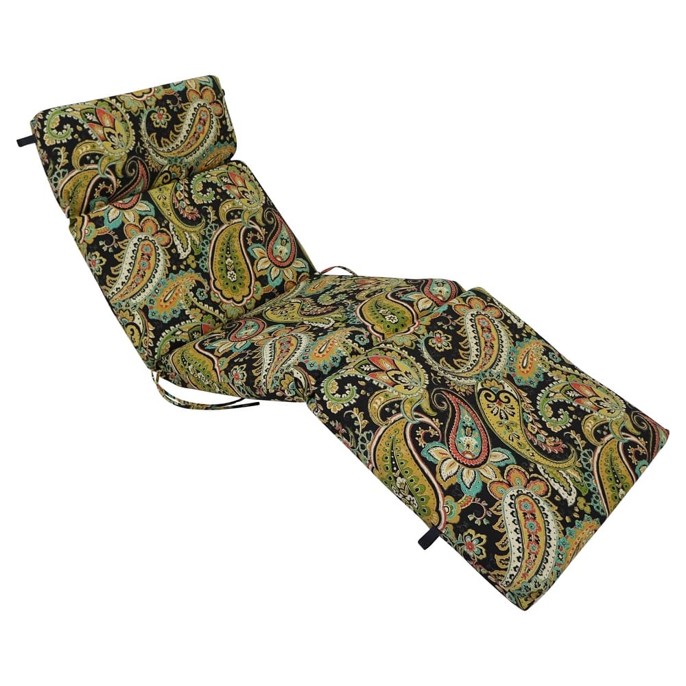 72-inch by 24-inch Outdoor Chaise Lounge Cushion - 72" x 24"