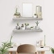 preview thumbnail 15 of 14, Floating Shelf, Hanging Wall Shelves Decoration Extra Long 24 Inch