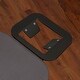 preview thumbnail 3 of 12, Household Essentials Deluxe 4-Leg Matte Black Ironing Board with Mesh Steel Top and Heat-Resistant Cover