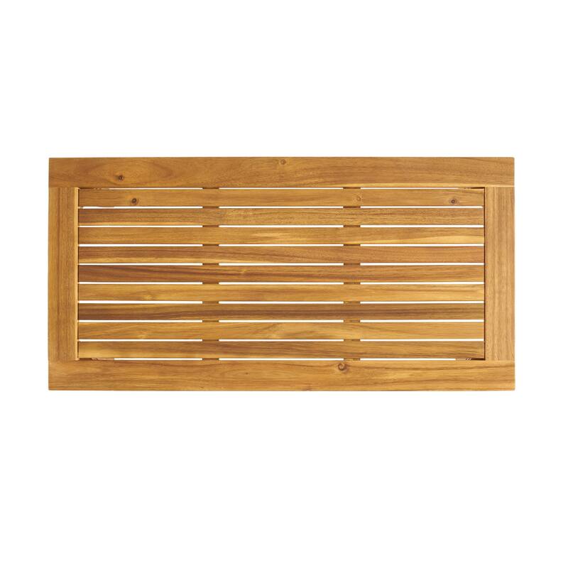 Peyton 4-piece Outdoor Wooden Chat Set by Christopher Knight Home
