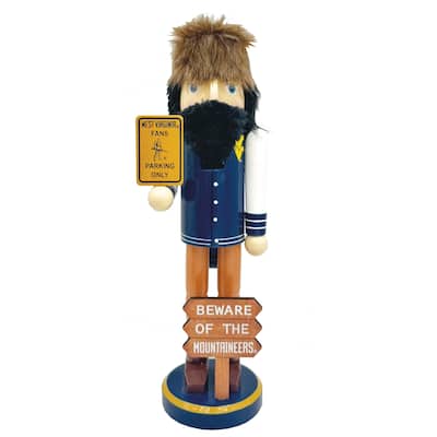 12" West Virginia Beware of the Mountaineers Nutcracker