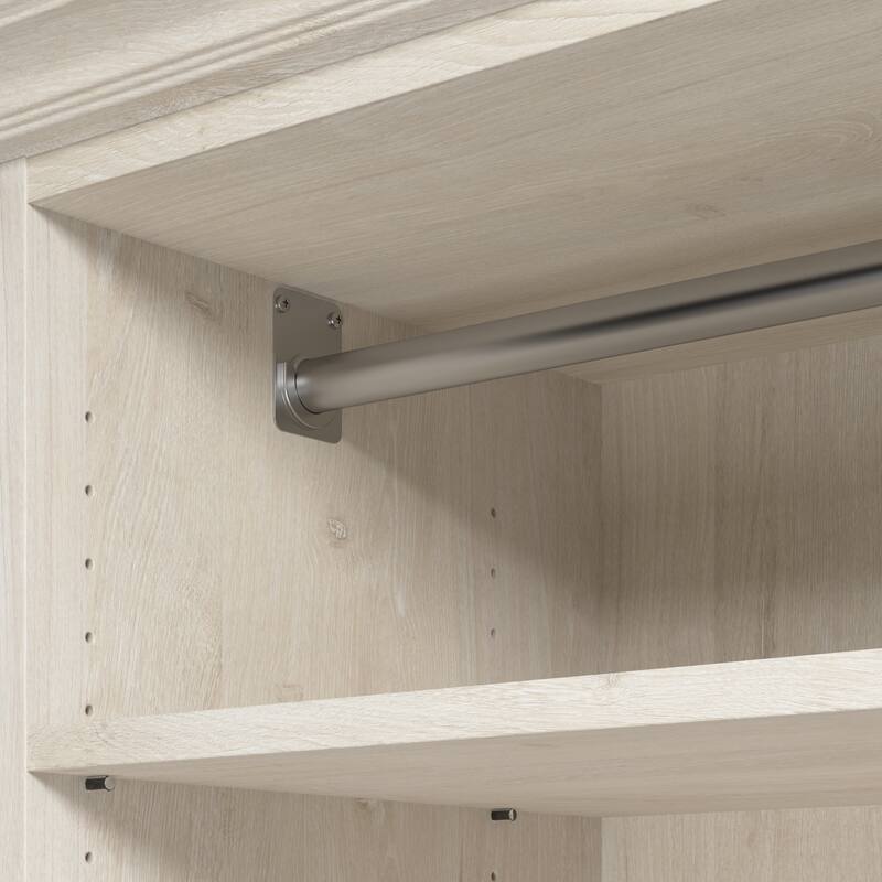 Versatile 36W Closet Organizer with Doors by Bestar