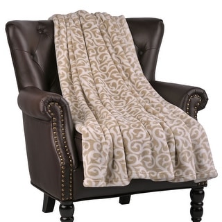 Flannel Velvet Nika Couch Cover Throw Blanket, 60" x 70"