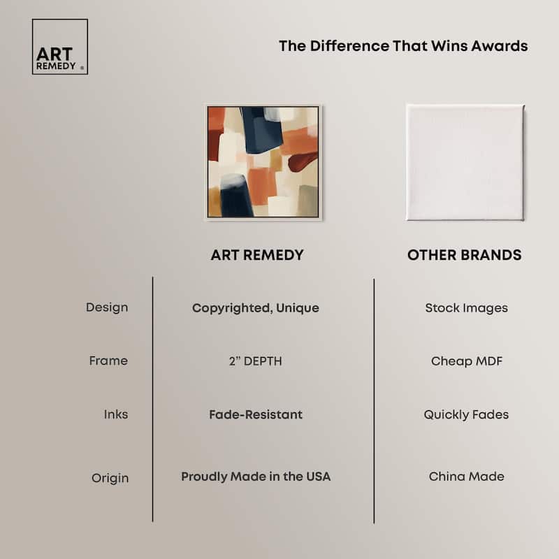 Sienna Shift Canvas by Art Remedy