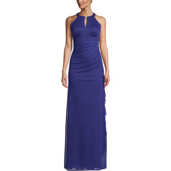 Betsy & Adam Womens Evening Dress Embellished Keyhole. Opens flyout.