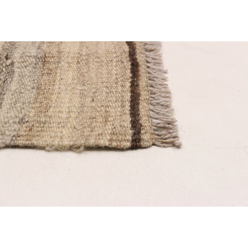 Sivas Beige Kilim 5'9" x 7'10" - 5'9 x 7'10