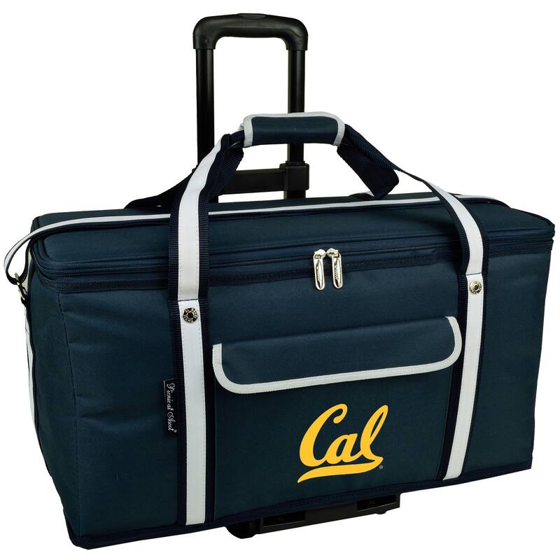California Berkeley Golden Bears Collapsible Cooler on Wheels 64 Cans