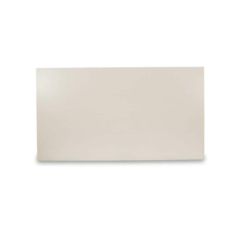 Modern Rectangular Dining Table - Linen White Tabletop & Base - Kitchen Table for Family Gatherings - 72