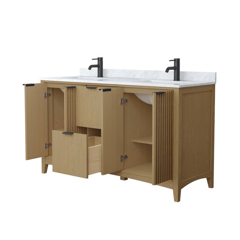 Wyndham Collection WCF9191-60D-CMUNSMXX Palmilla 60" Free Standing