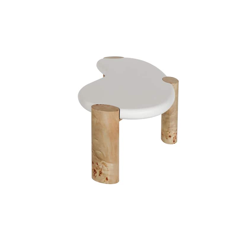 Sasso Aspen Burl Nest Coffee Table Set