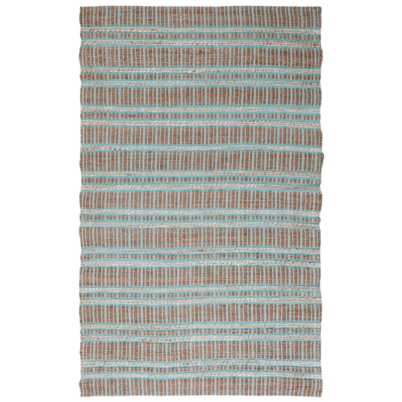 SAFAVIEH Handmade Natural Fiber Marharita Geometric Seagrass Rug