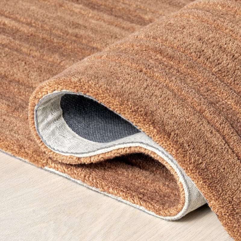 Starke Checked Wool Area Rug