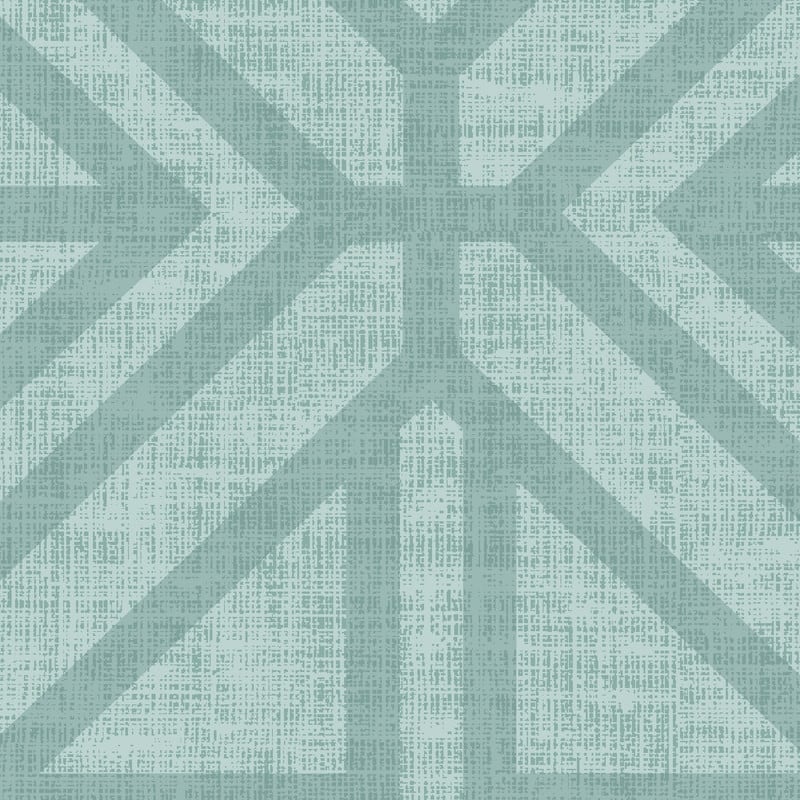 A-Street Prints Hesper Teal Geometric Wallpaper