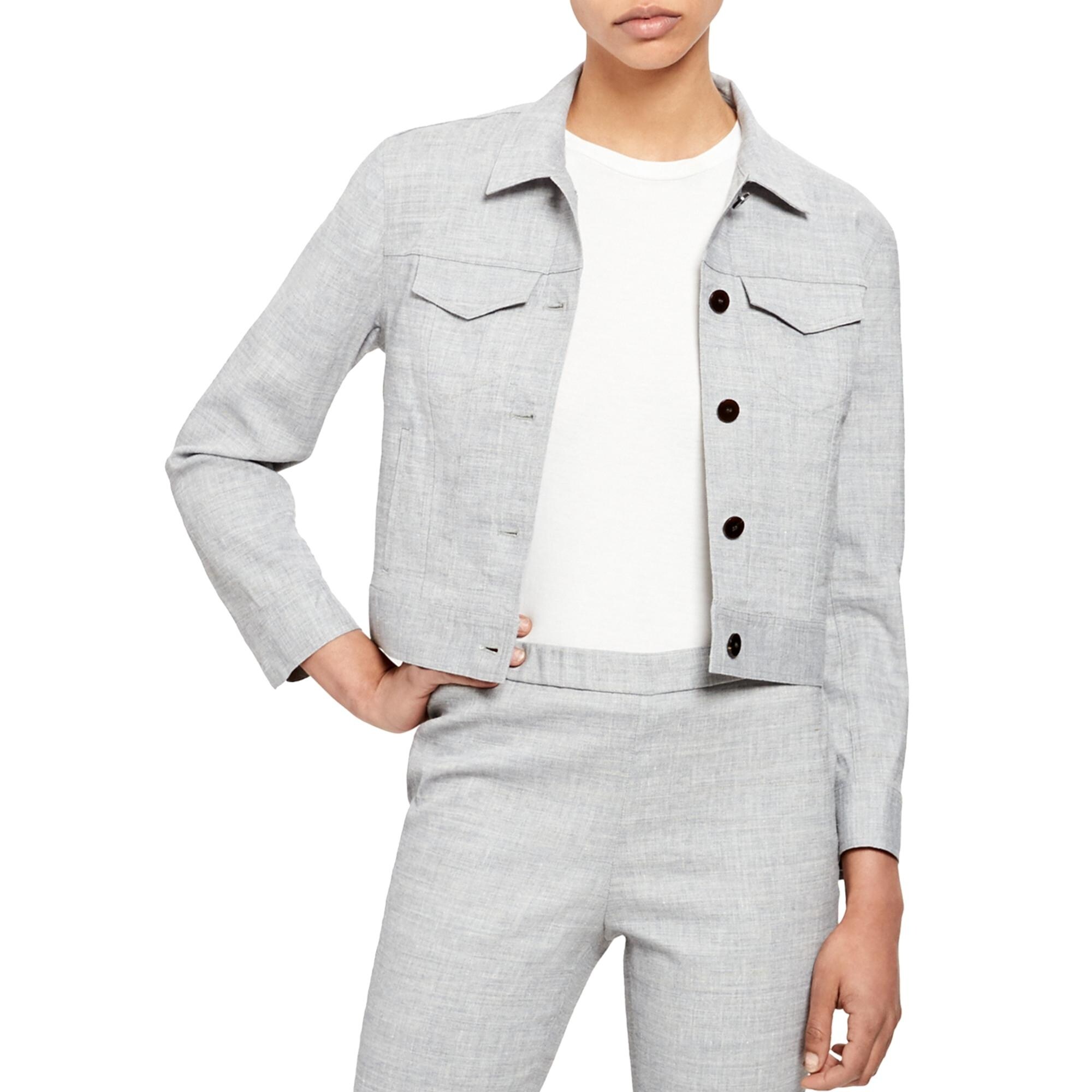 womens denim utility jacket