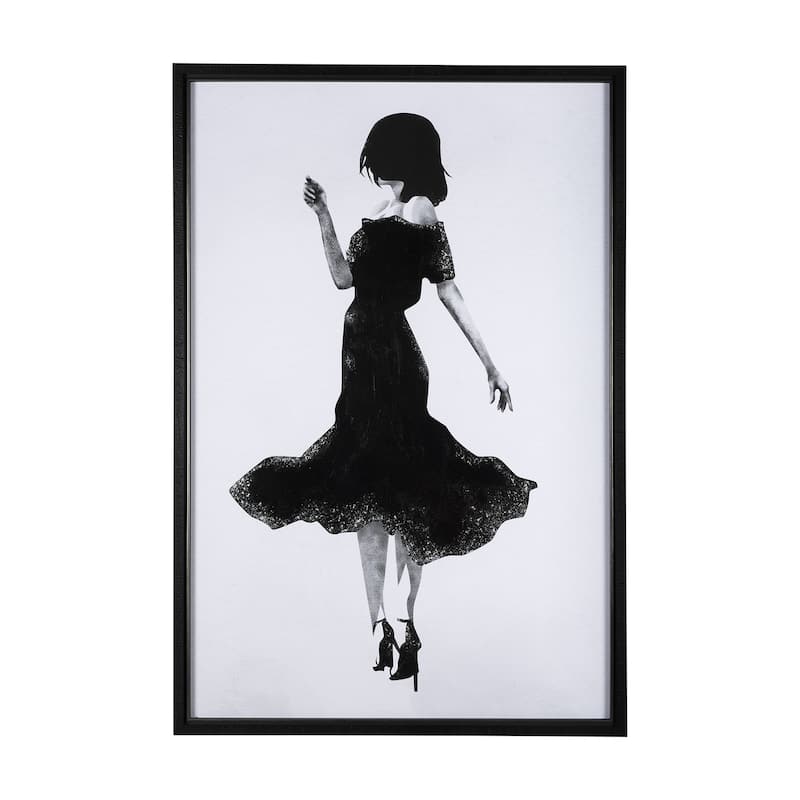 A Dancing Night II Framed Art Print
