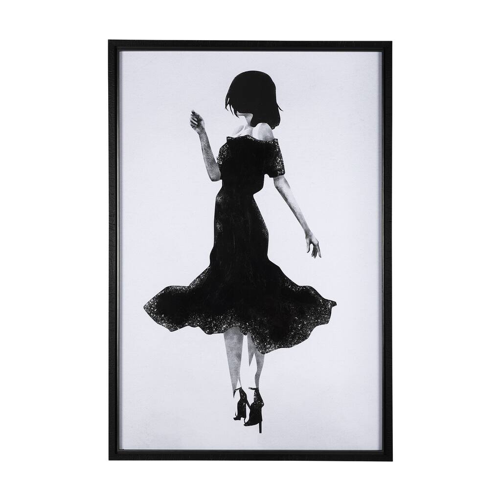 A Dancing Night II Framed Art Print